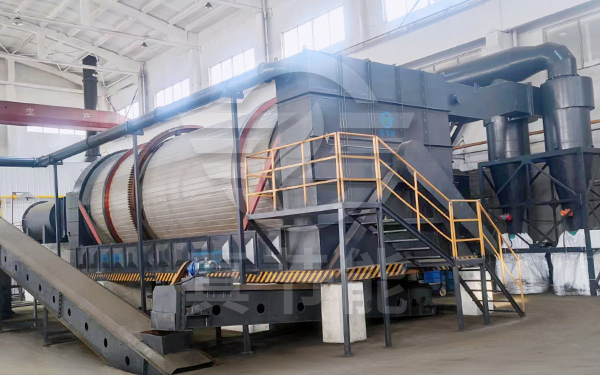 木薯渣烘干設備運行現場 木薯渣烘干設備運行現場